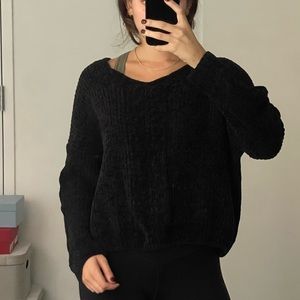 Soft black sweater